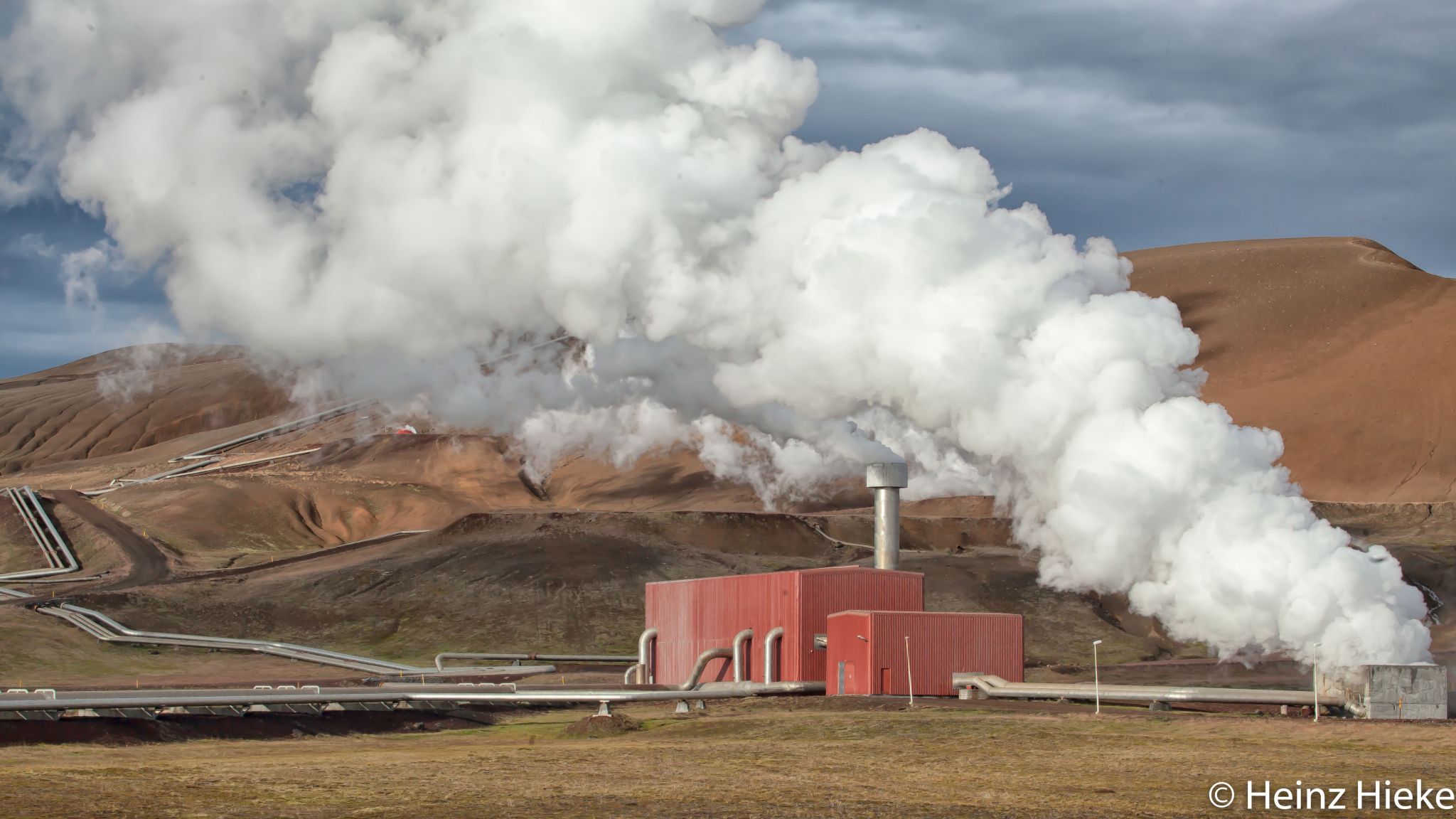 Iceland, Krafla vulcano, Iceland