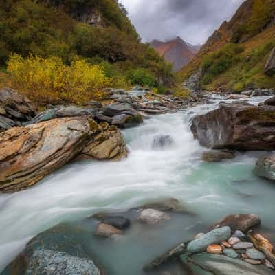 Isel River view, Austria