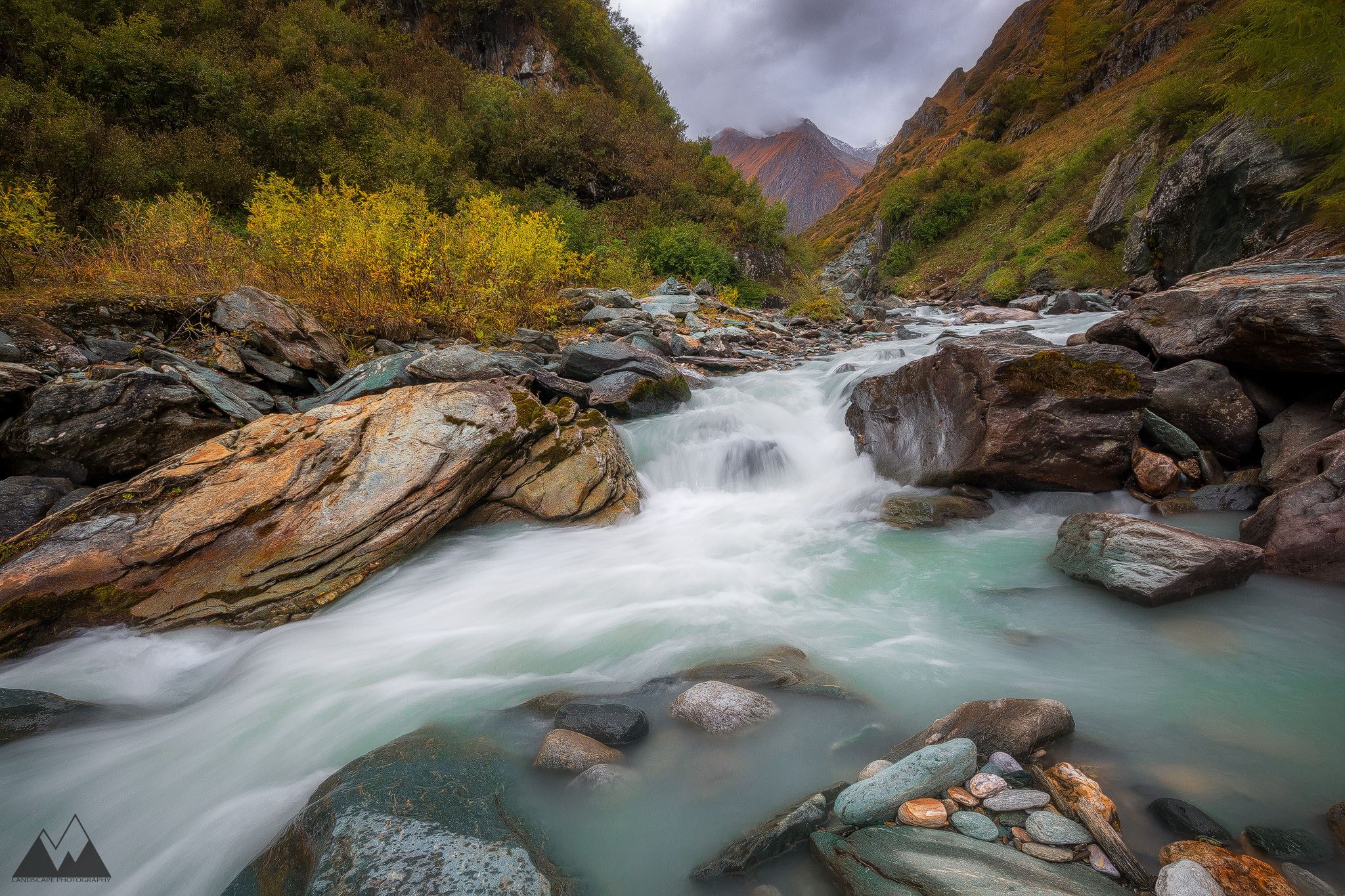 Isel River view, Austria