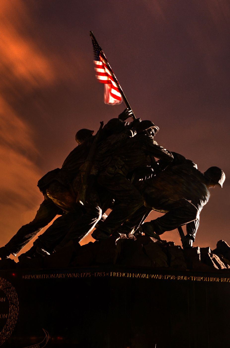 U.S. Marine Corps  (Iwo Jima) Memorial, Washington DC, USA