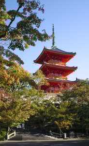 Kiyomizu-dera pagoda