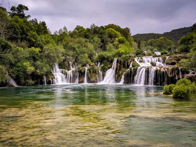 Skradinski Buk, the main waterfalls of Krka National Park