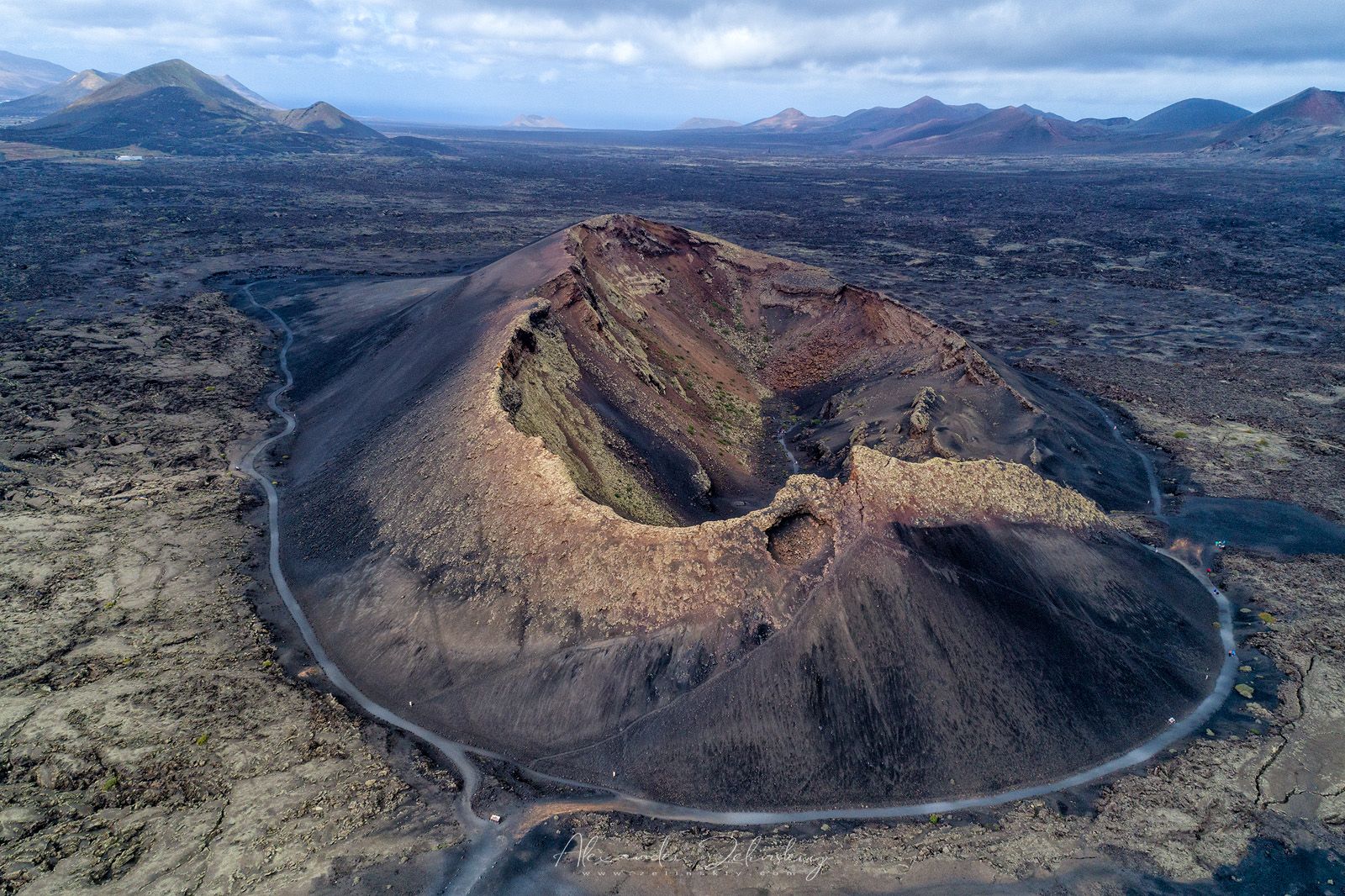 La Caldera de Los Cuervos, Spain