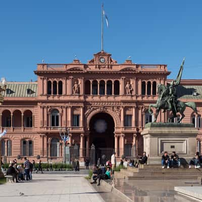 La casa rosada, Argentina