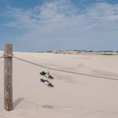 Leba, dunes, Poland