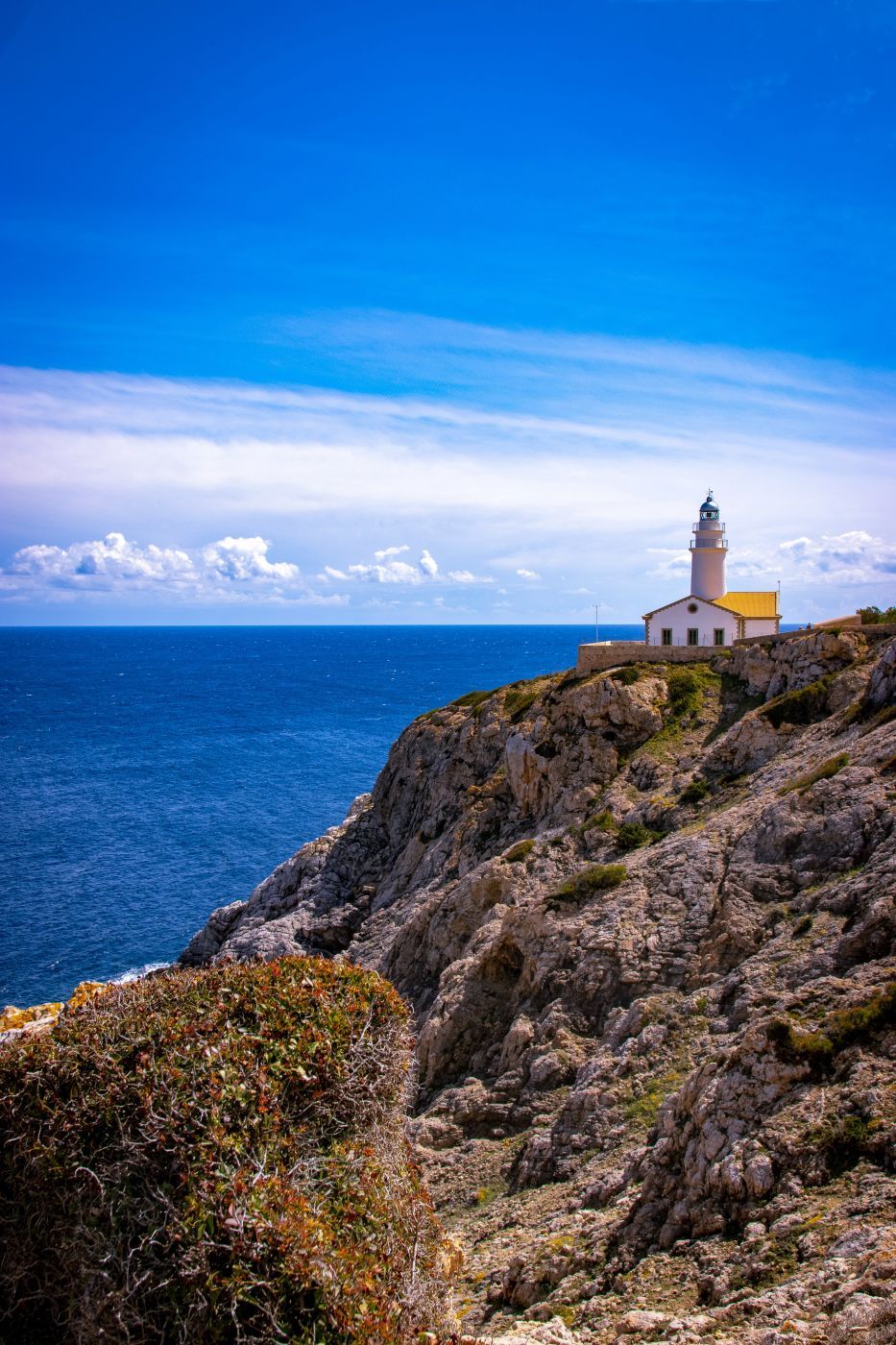 Lighthouse at Punta de Capdepera (Cala Ratjada / Mallorca), Spain