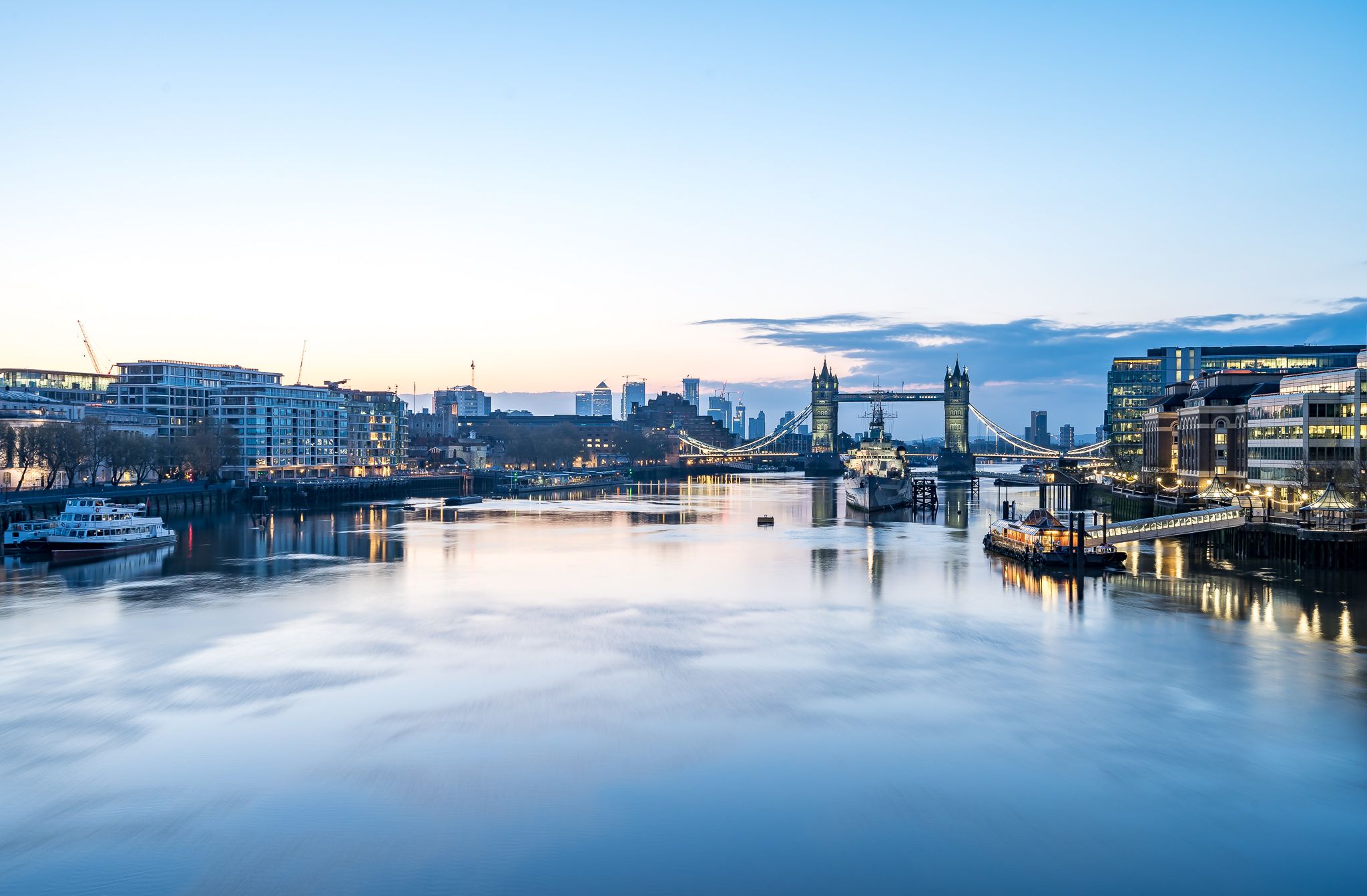 London Bridge view on Tower Brige, United Kingdom