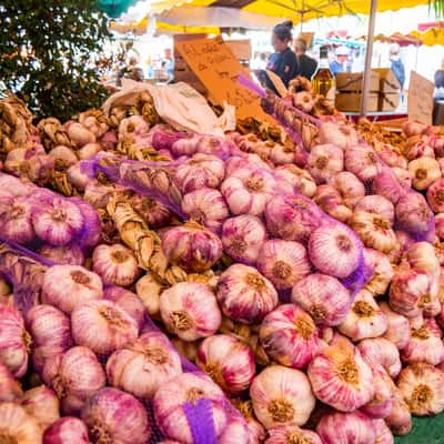 Market in l‘isle-sur-la-sorgue, France