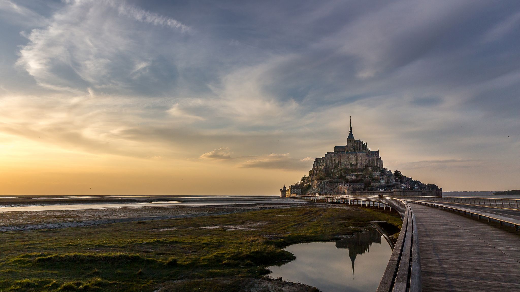 Mont Saint Michel, France