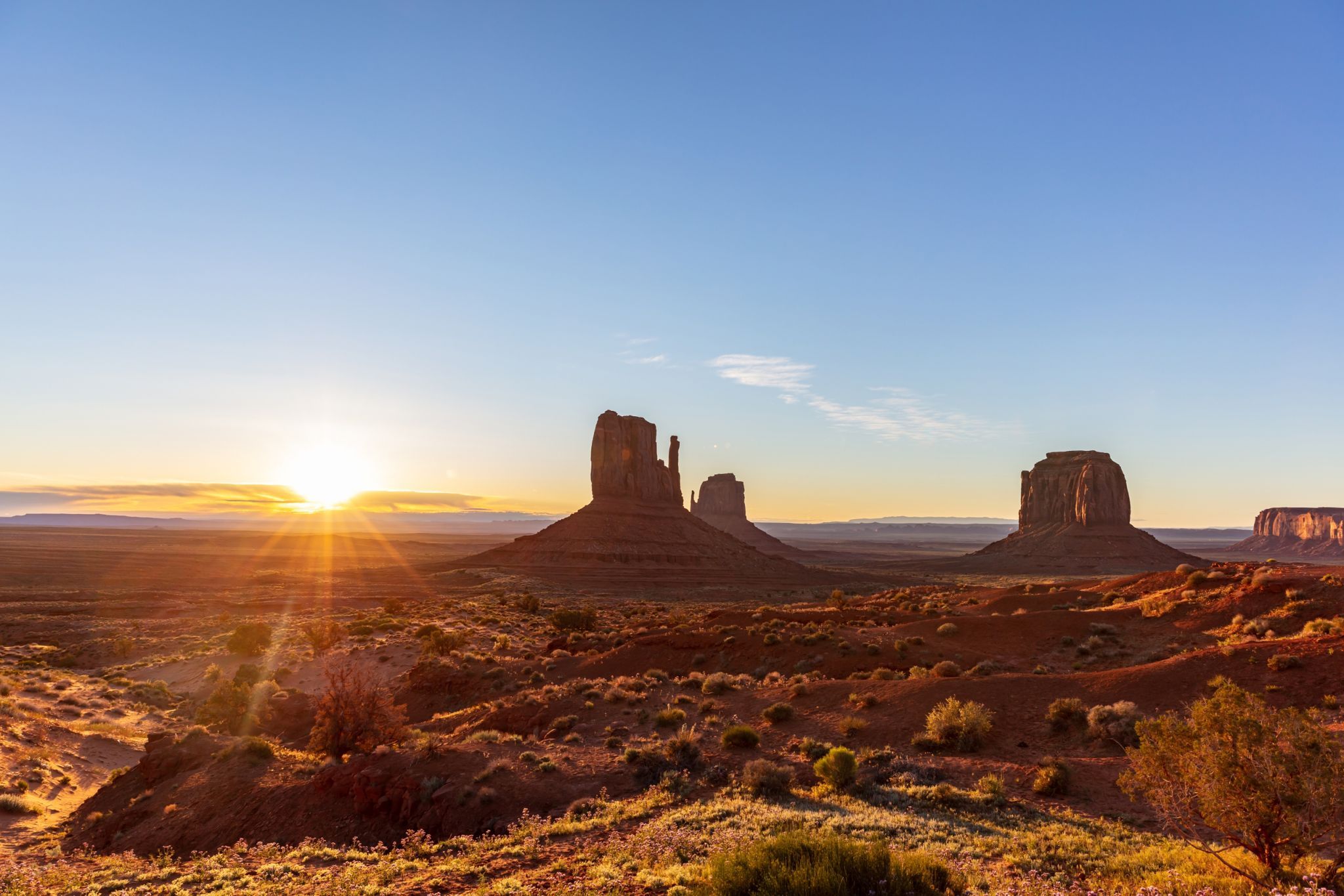 Monument Valley sunrise, USA