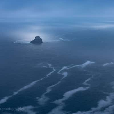 Ocean view from Cape Finistere, Spain