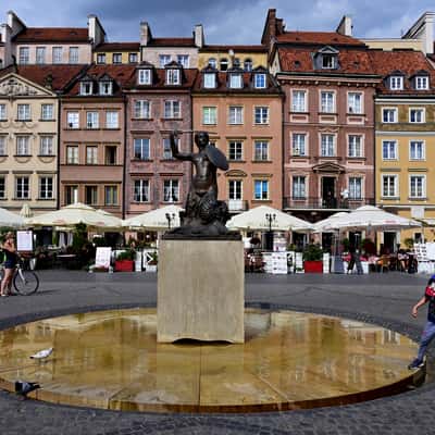 Old Town Market Place, Warsaw, Poland, Poland