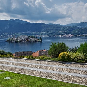 Orta Lake, from Orta San Giulio, Italy