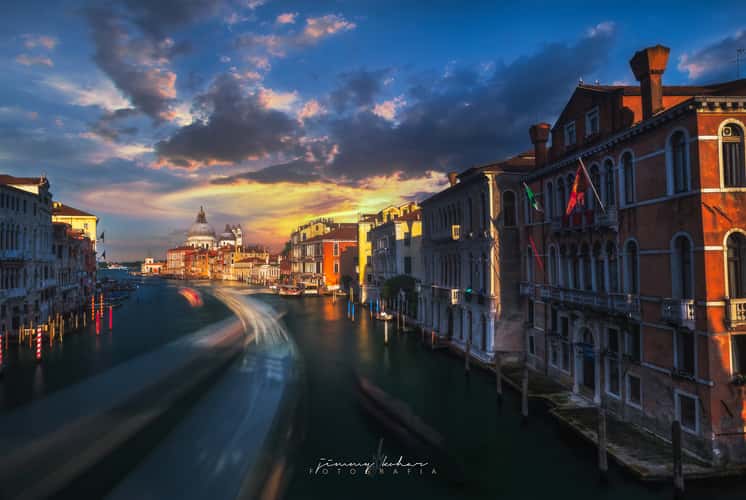 View from Ponte dell'Accademia, Venice