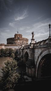 Ponte Sant'Angelo and Castel Sant'Angelo, Rome