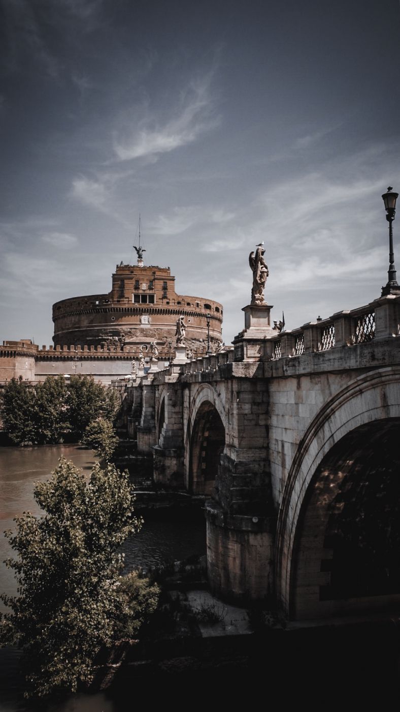 St. Angelo Bridge Rome, Italy