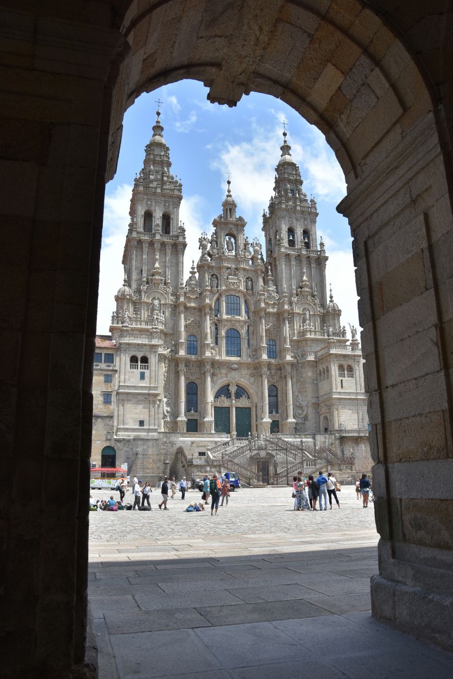 Praza do Obradoiro/ Obradoiro's Square, Spain