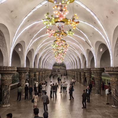 Puhūng Metro station, North Korea