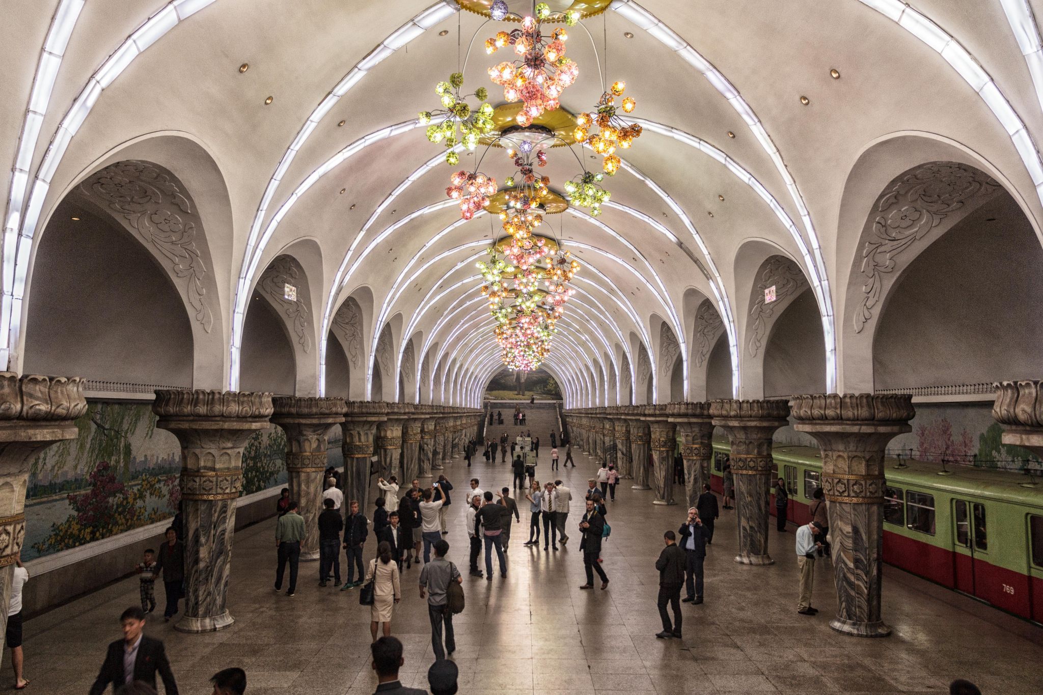 Puhūng Metro station, North Korea