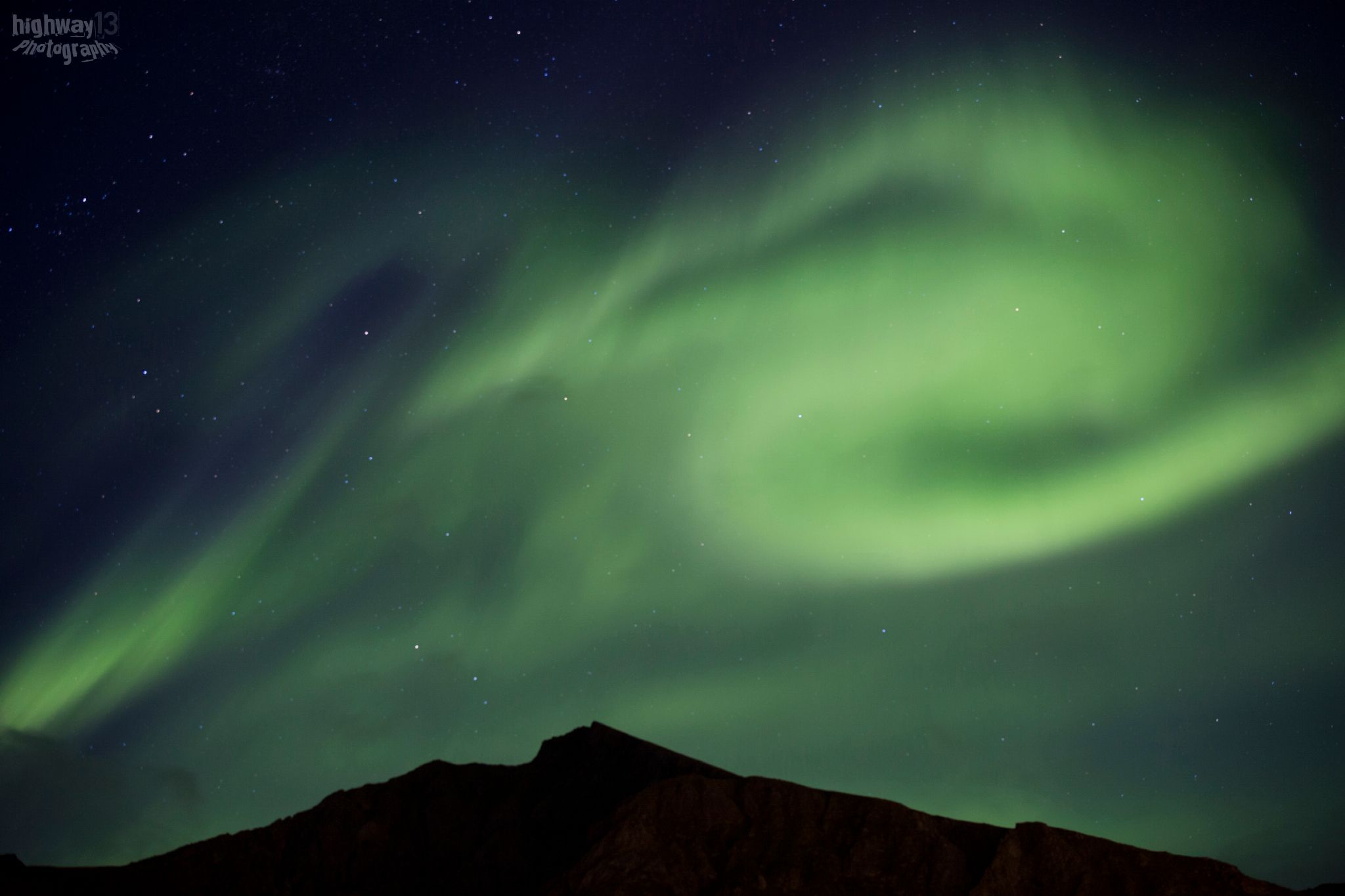 Northern Lights at Ramberg Beach, Lofoten, Norway