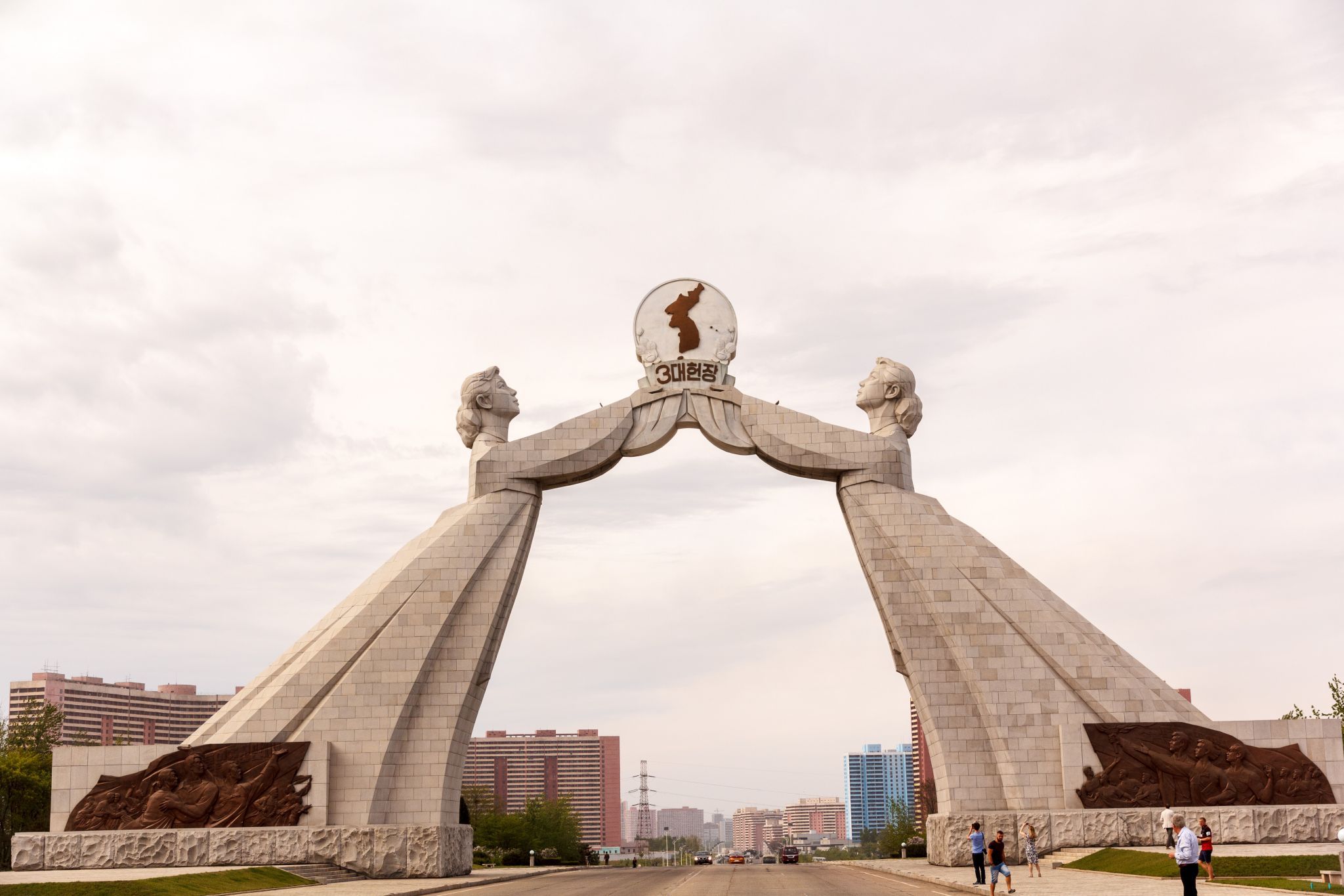 Reunification Monument, North Korea