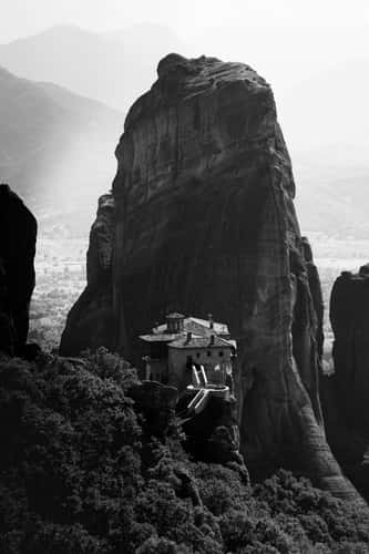 Rousanou Monastery and Mountain