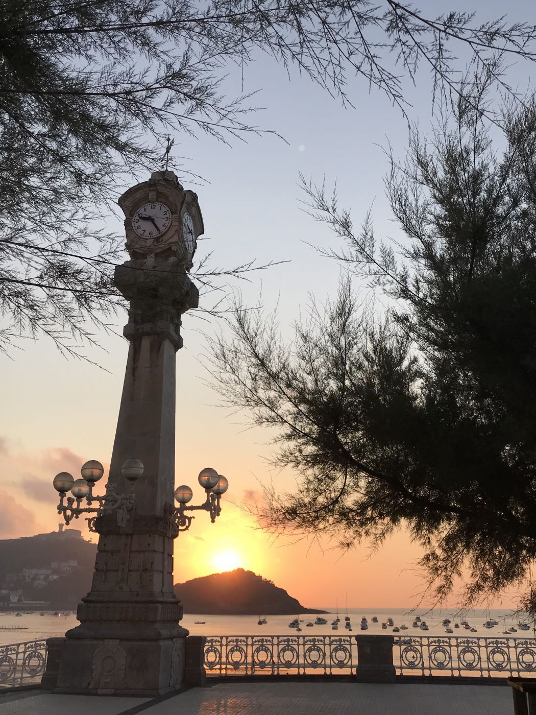 San Sebastian Harbour, Spain