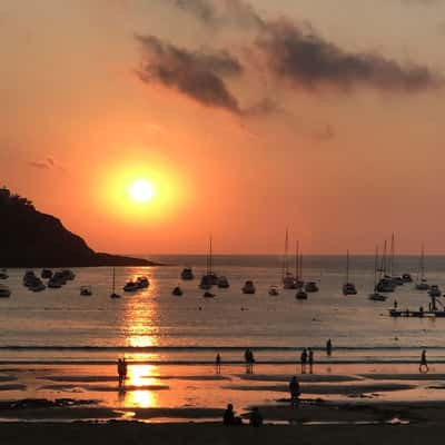 San Sebastian Harbour, Spain