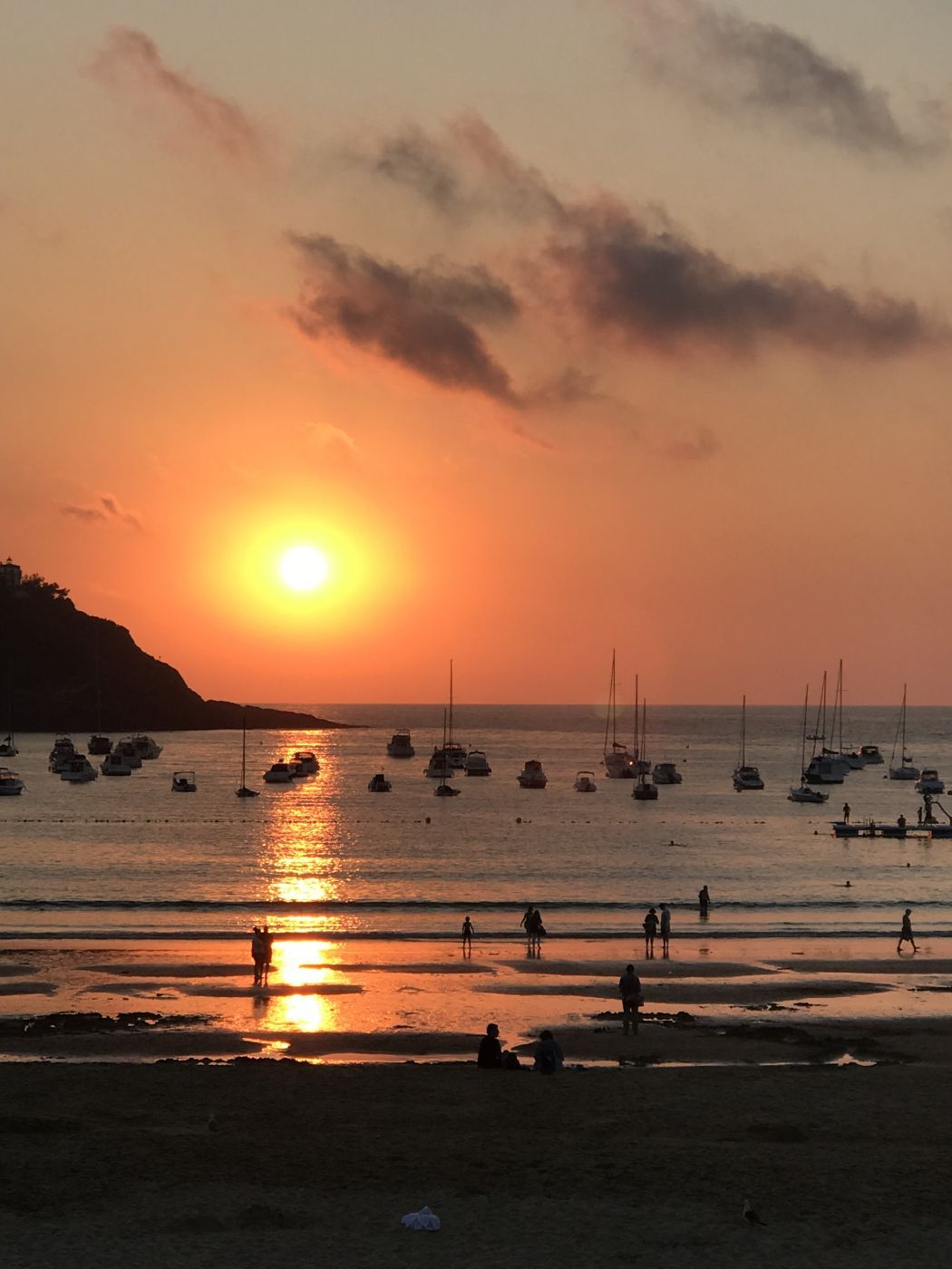 San Sebastian Harbour, Spain