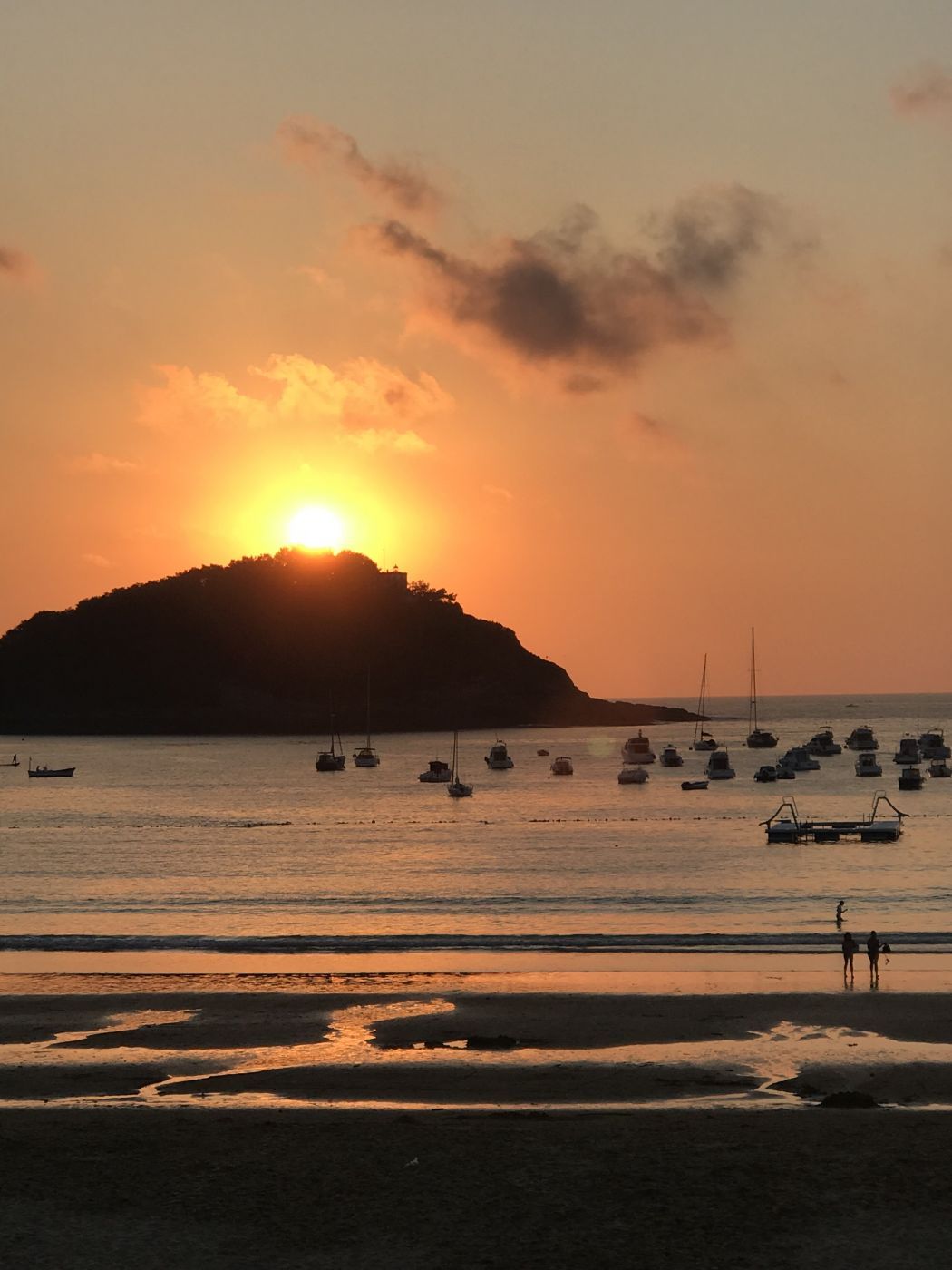 San Sebastian Harbour, Spain