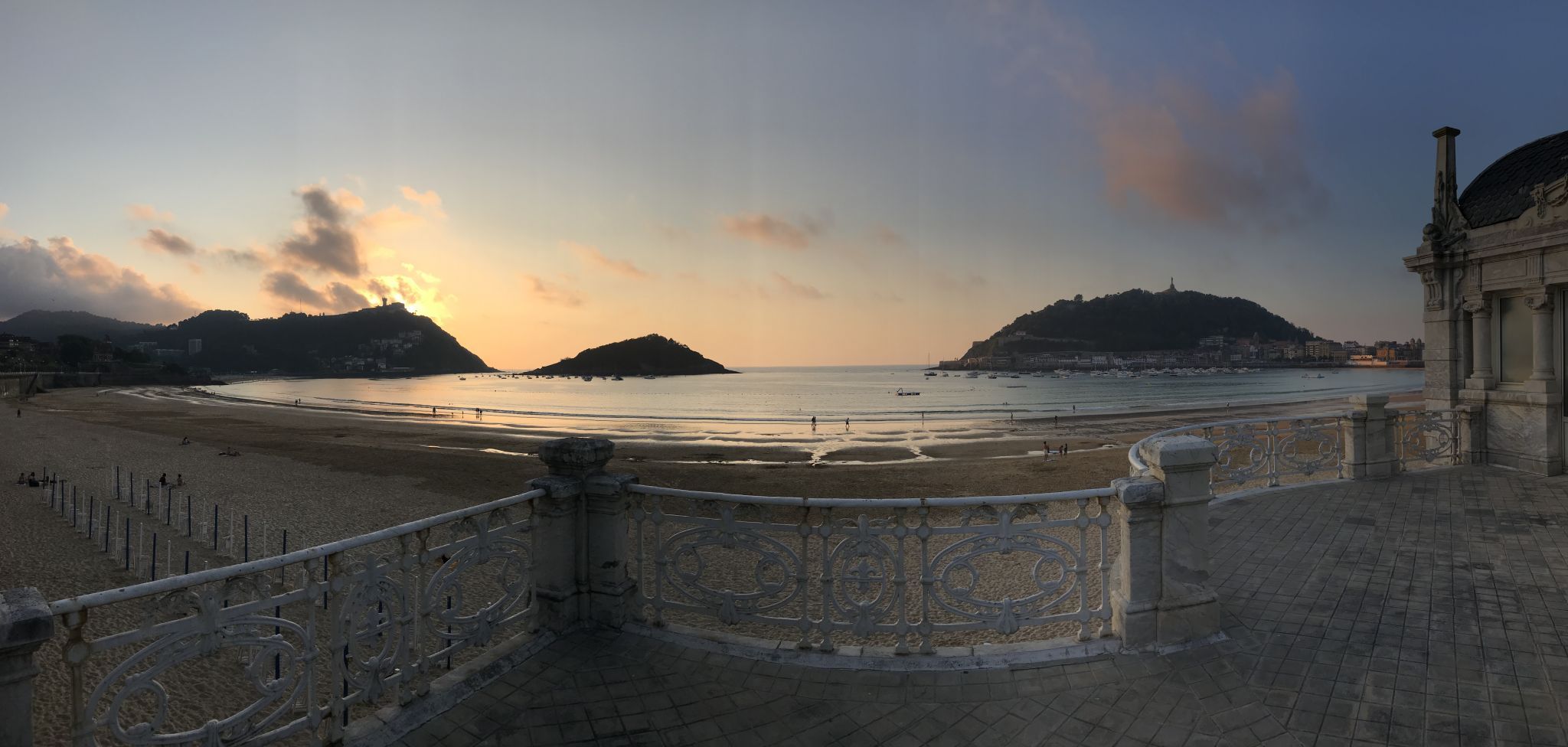 San Sebastian Harbour, Spain
