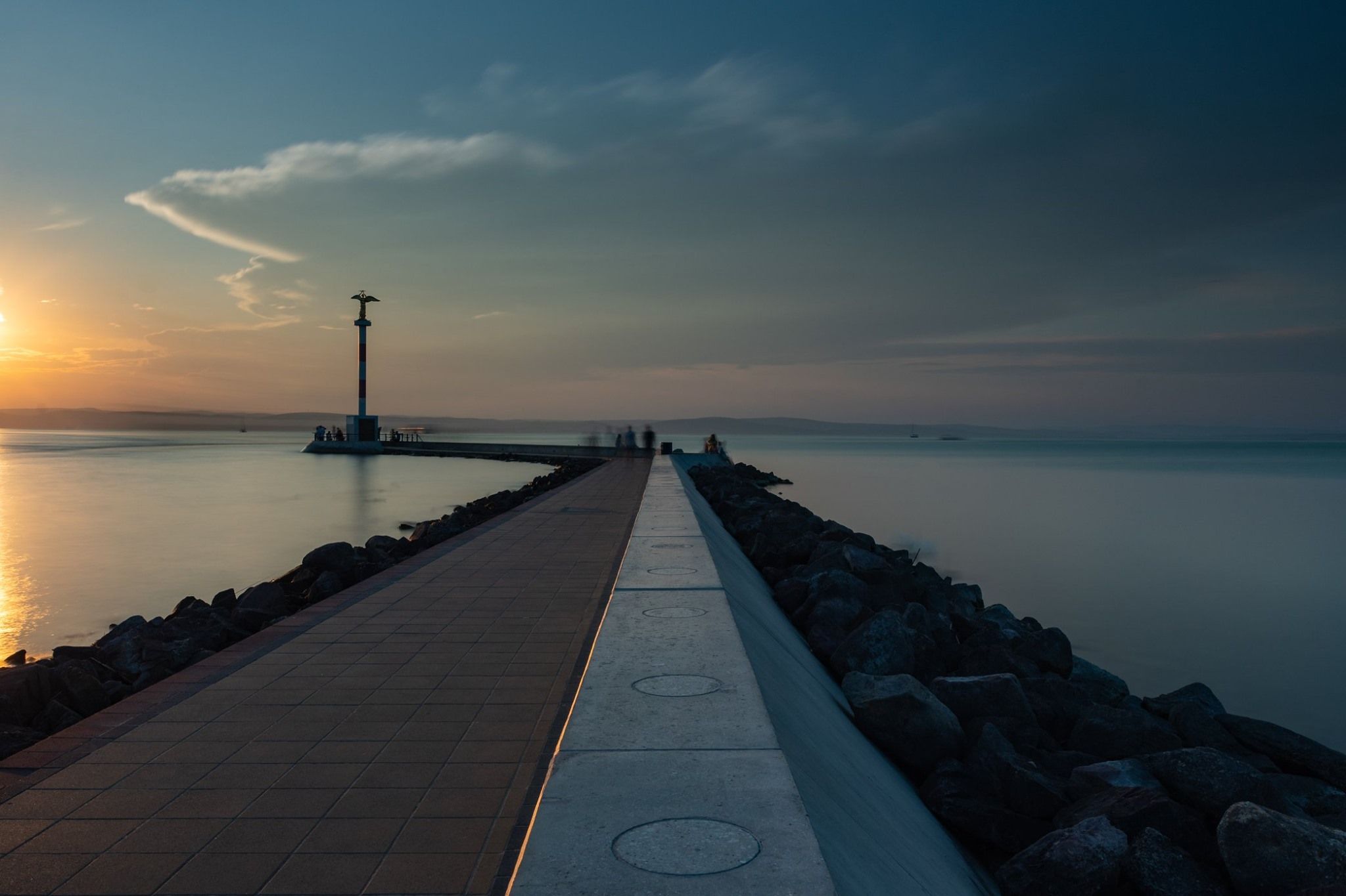 Siofok Harbor, Hungary