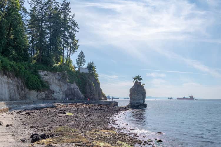 Siwash Rock, Stanley Park, Vancouver, Canada