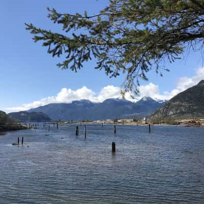 Squamish logging port, Canada