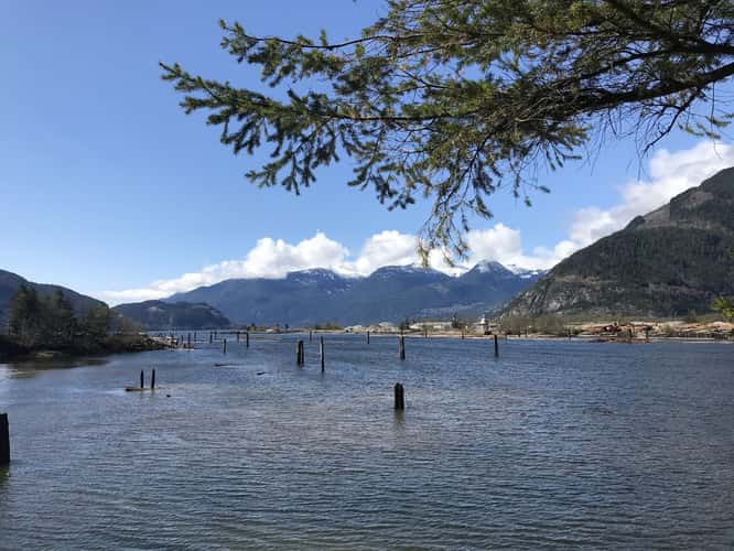 Squamish logging port