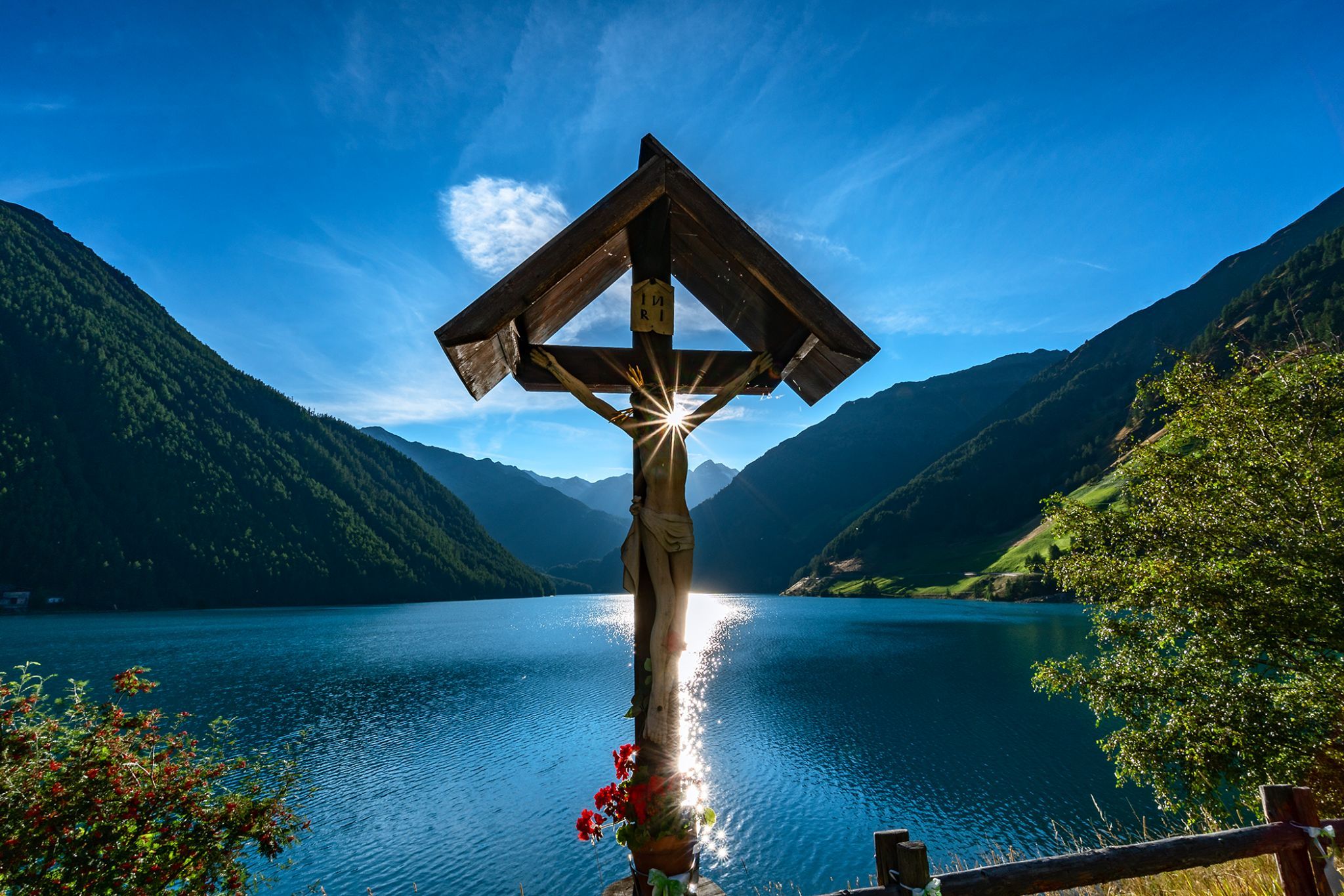 Stausee Vernagt, Italy