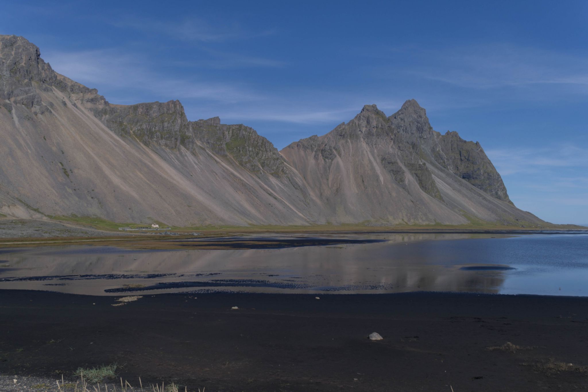 Vestrahorn from the beach, Stokkness, Iceland