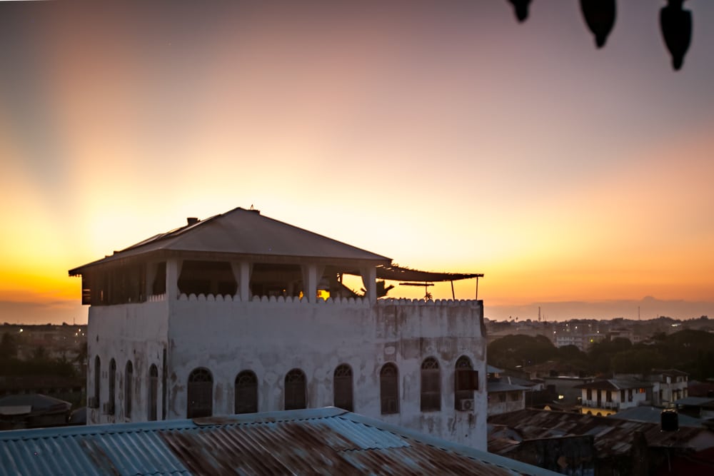 Stone Town Sunrise Zanzibar, Tanzania