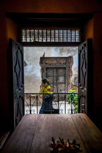 Stone Town view from Restaurant Zanzibar