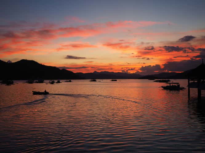 Sunset Coron