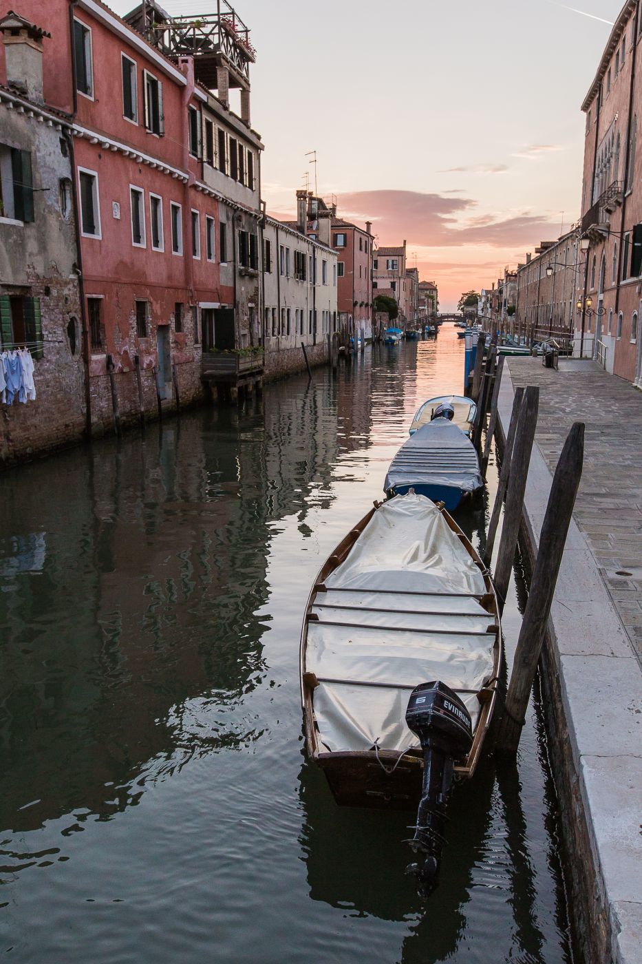 Sunset in Venice, Italy