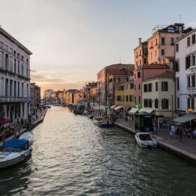 Sunset in Venice, Italy