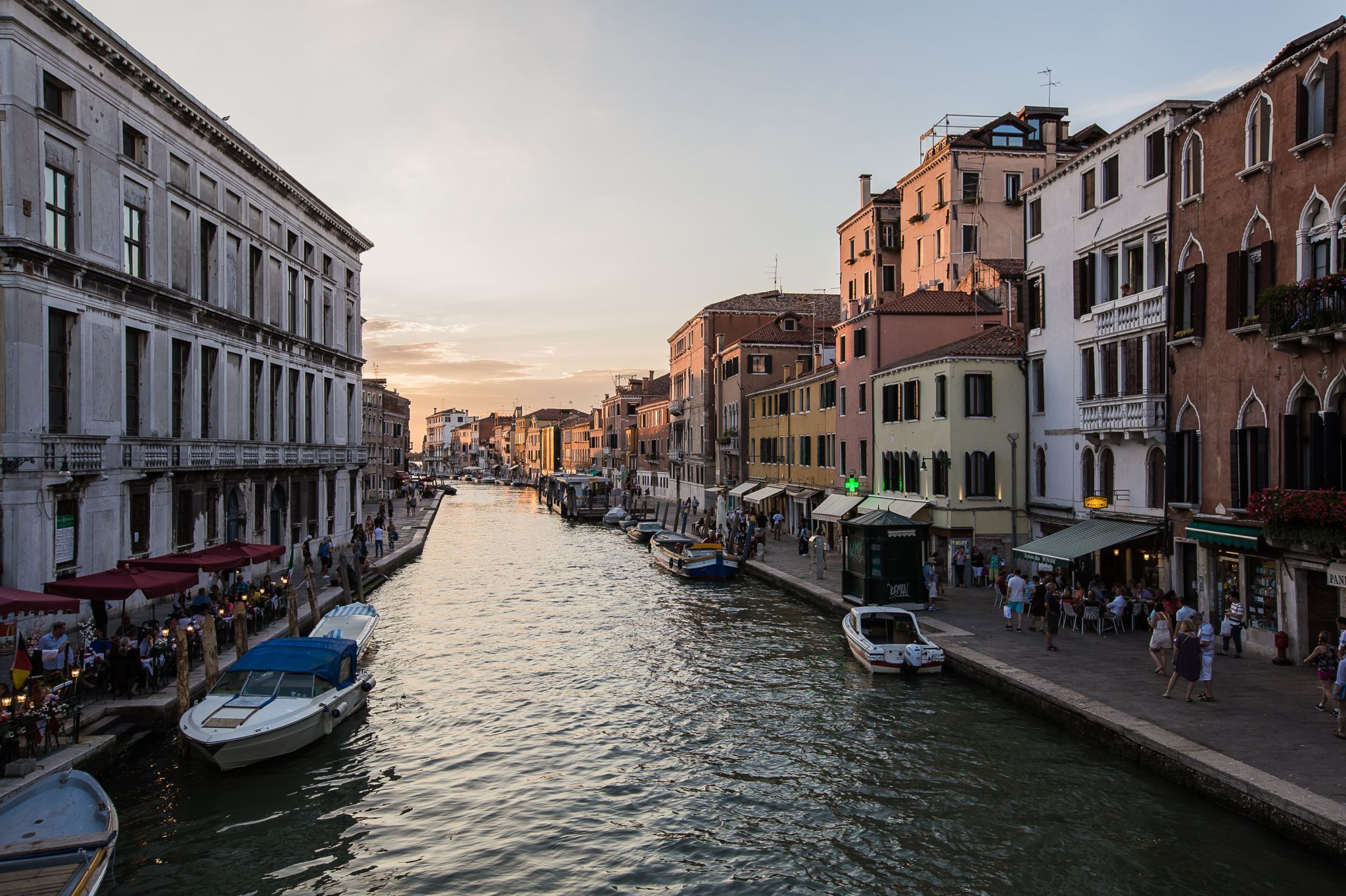 Sunset in Venice, Italy