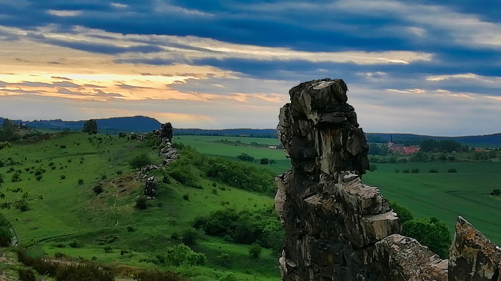 Teufelsmauer Weddersleben, Germany