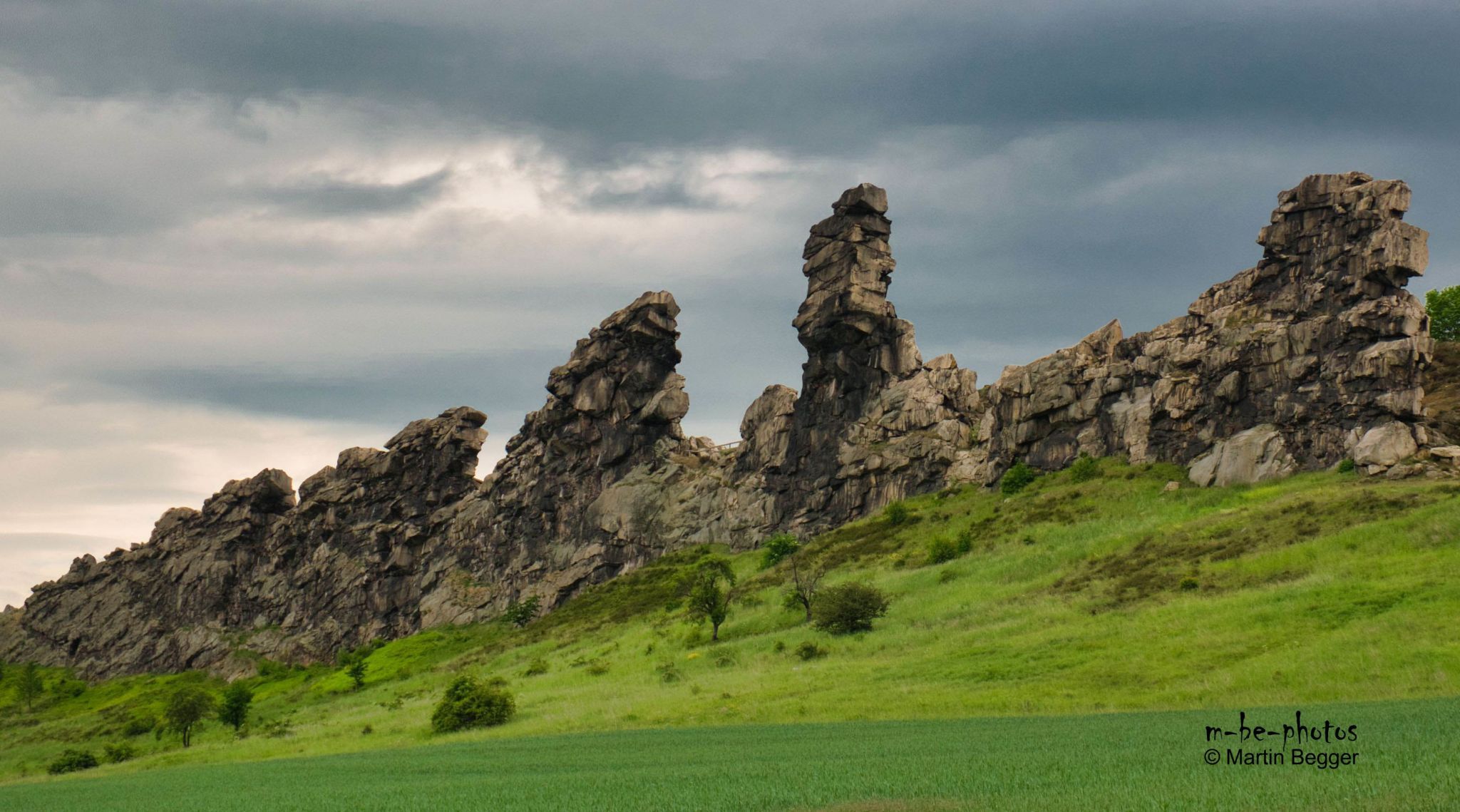 Teufelsmauer Weddersleben, Germany