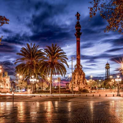 The Columbus roundabout, Spain