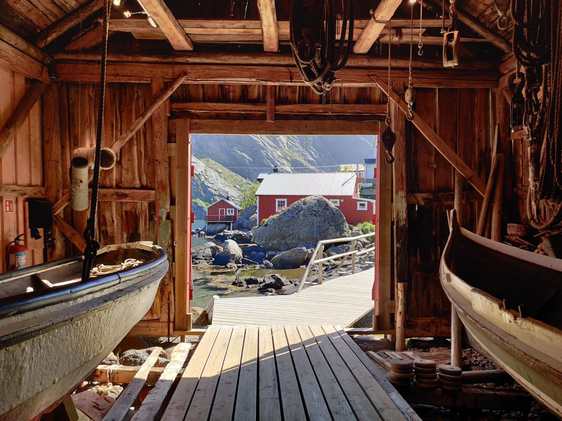 The old boathouse - Nusfjord/ Lofoten, Norway