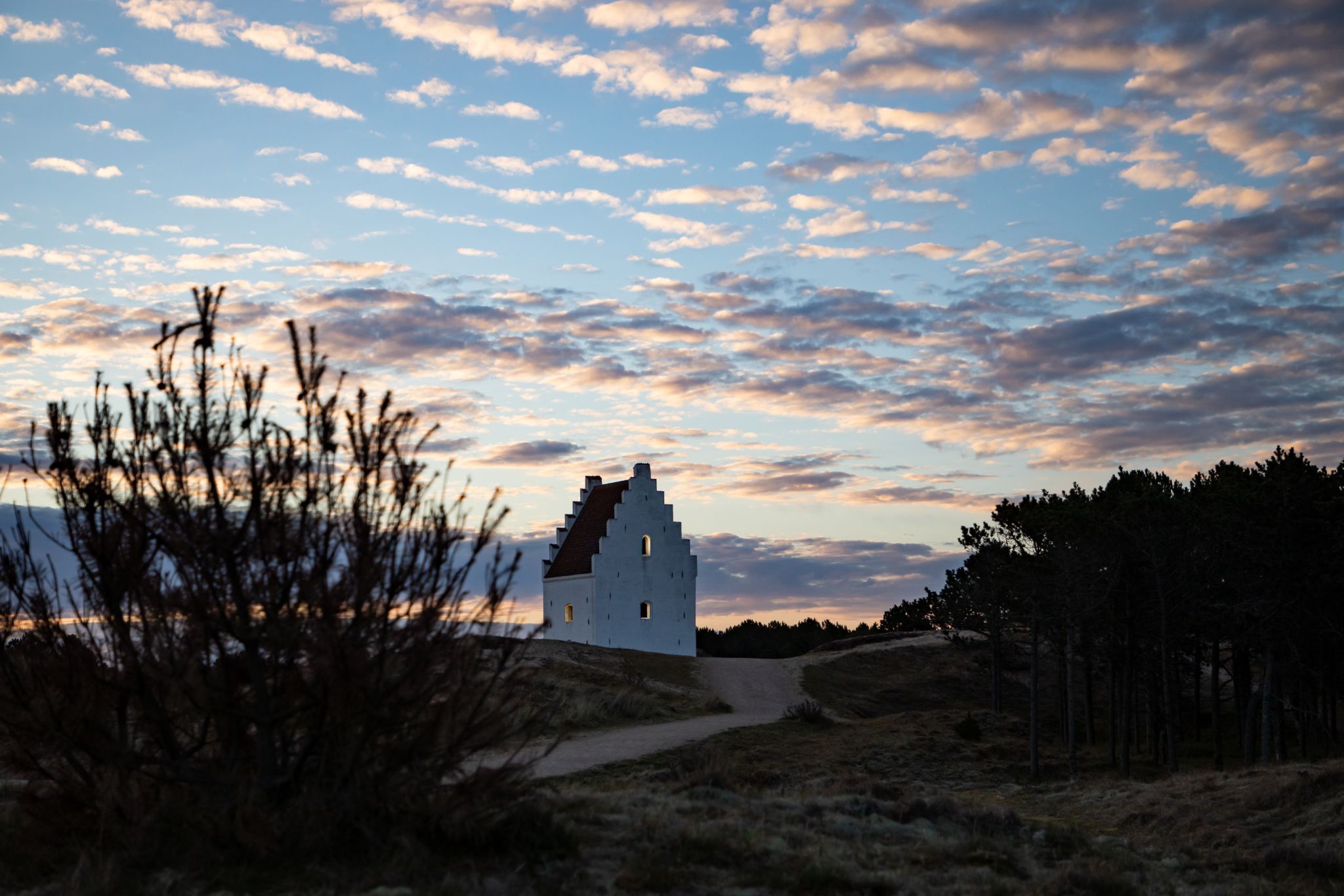 The sanded church, Skagen, Denmark