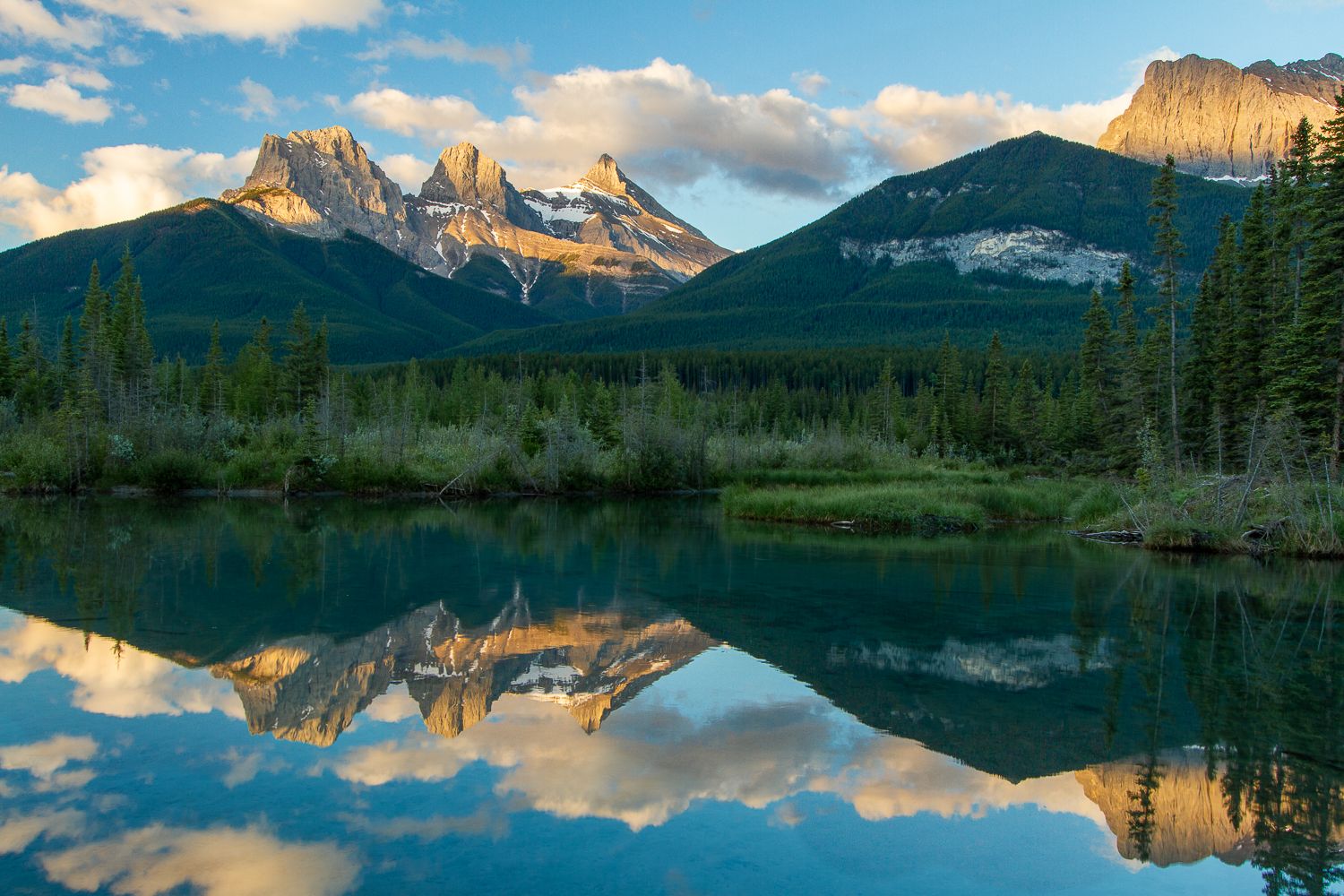 The Three Sisters, Canadian Rockies, Canada