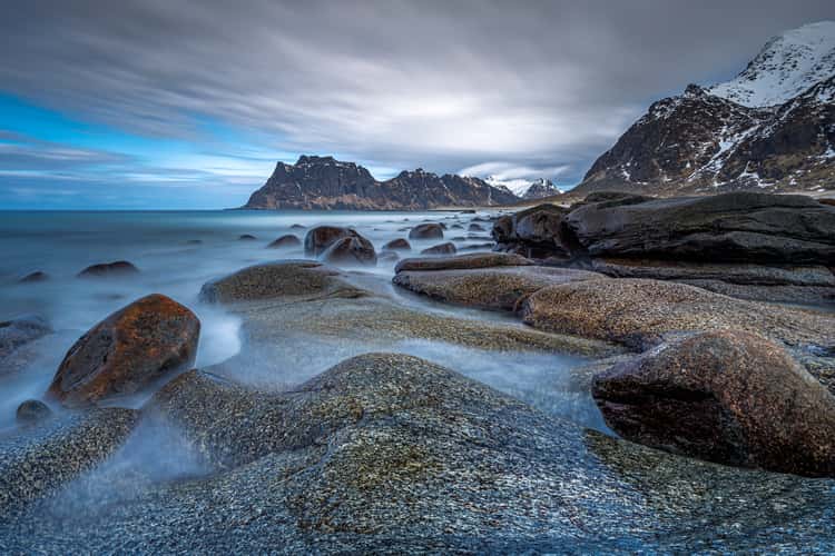High Tide at Uttakleiv